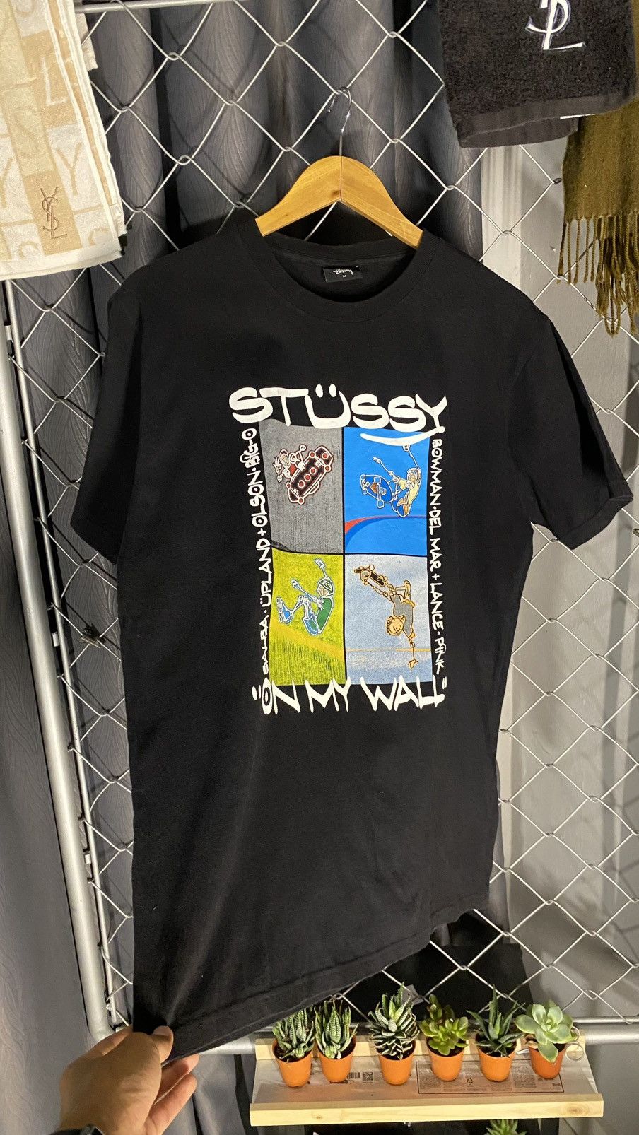 Stussy STUSSY SKATE PHOTO TEE JAPAN BLACK TSHIRT Size US M / EU 48-50 / 2 - 2 Thumbnail