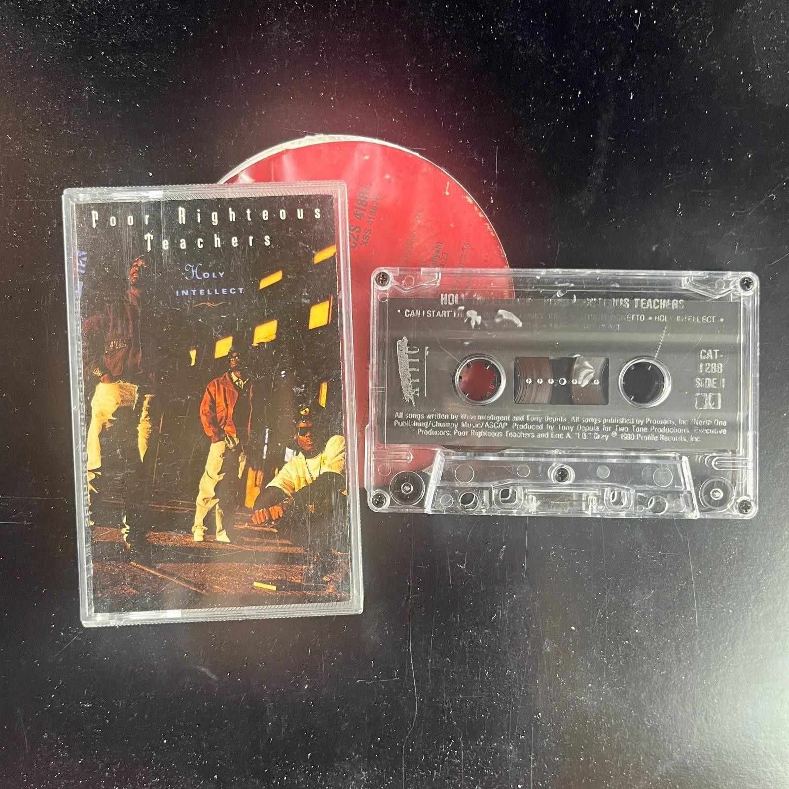 Other Poor Righteous Teachers Holy Intellect Cassette 1990 Attic Size ONE SIZE - 1 Thumbnail