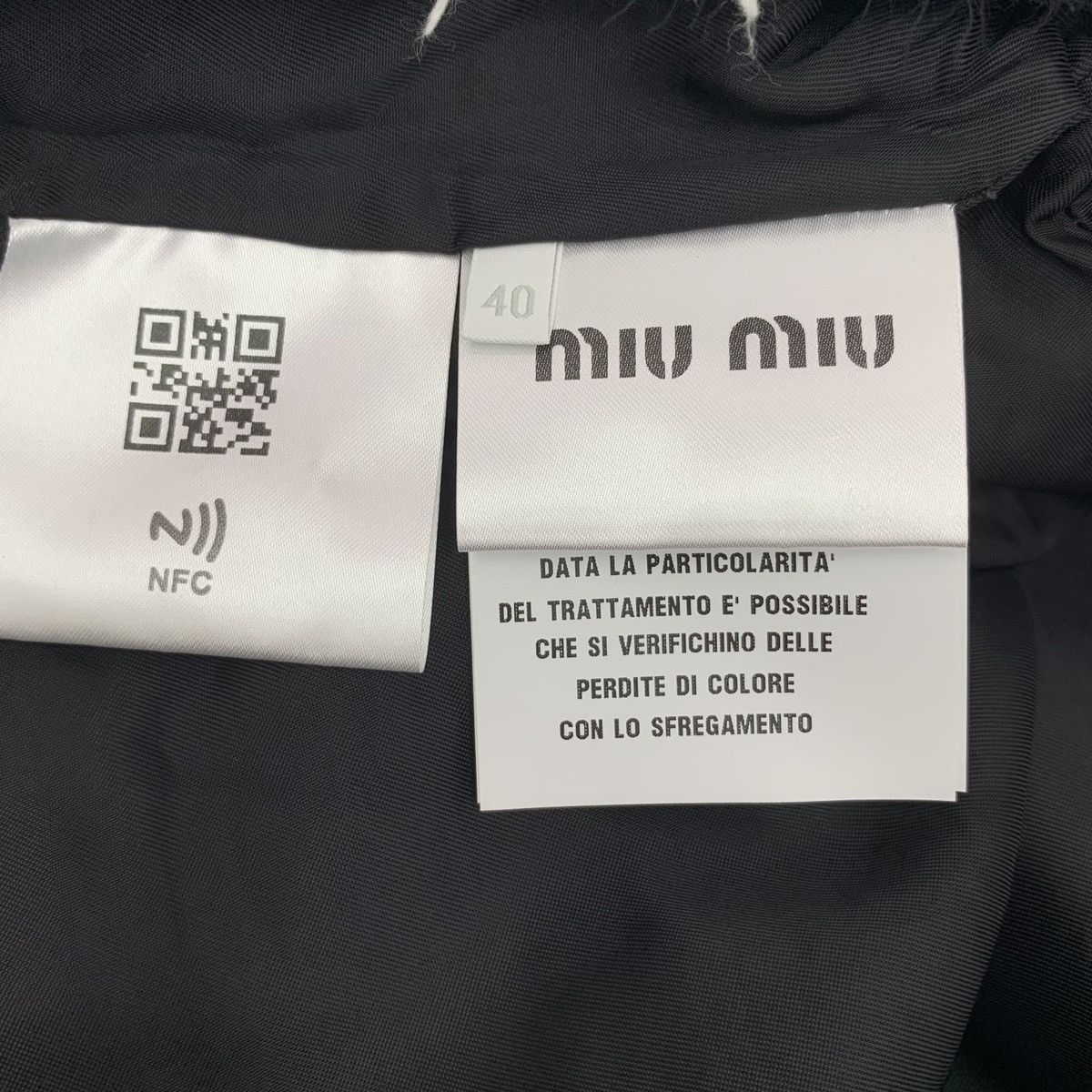 Miu Miu Miu Miu 22 blue logo monogrammed embroidered denim jacket Size M / US 6-8 / IT 42-44 - 7 Thumbnail