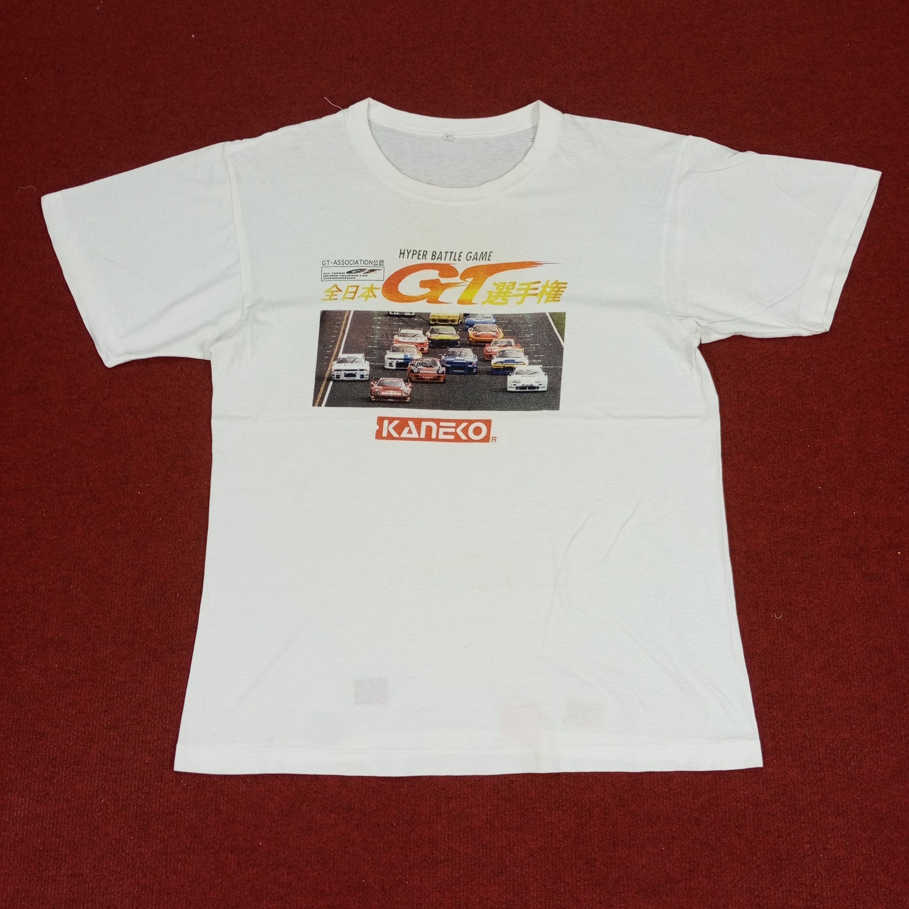 Japanese Brand × Vintage GT Kaneko Hyper Battle Game Japanese Racing Cars Tshirt Size US M / EU 48-50 / 2 - 1 Thumbnail