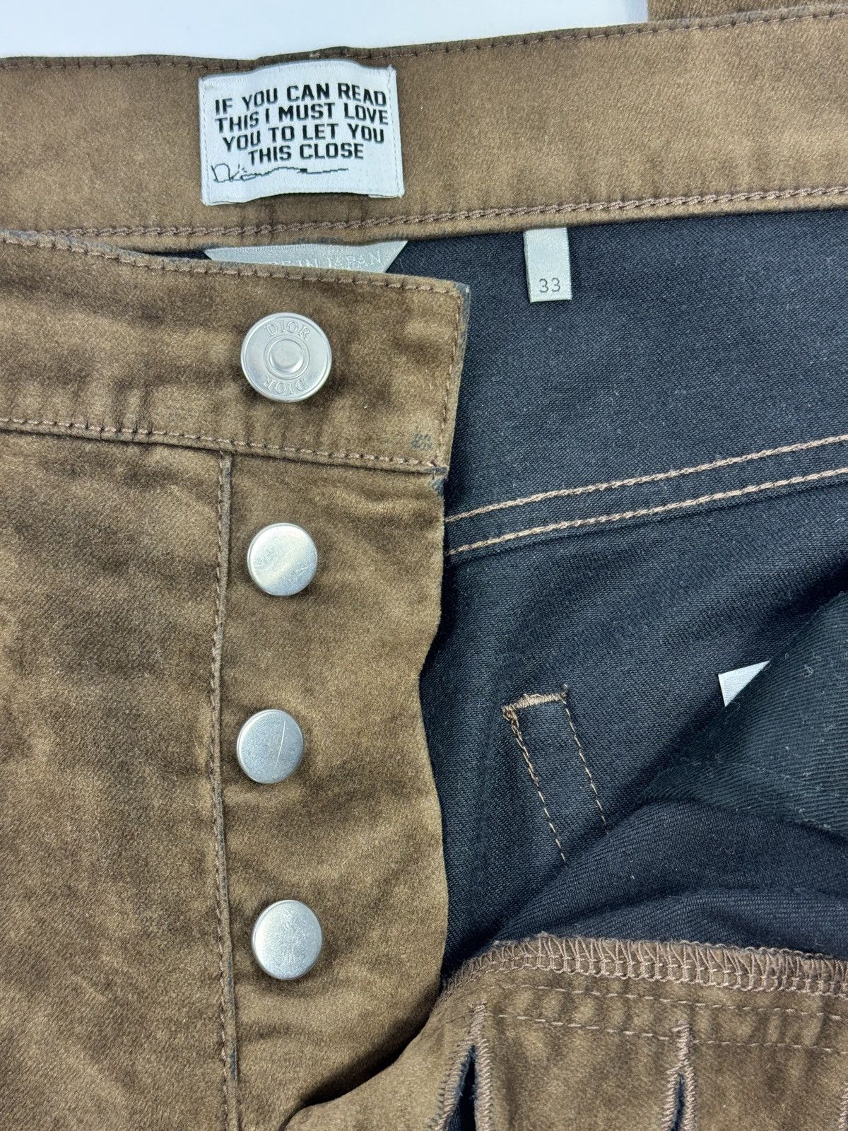 Dior × Travis Scott DIOR CACTUS JACK BROWN VELVET TWO PIECE SET Size US L / EU 52-54 / 3 - 17 Thumbnail