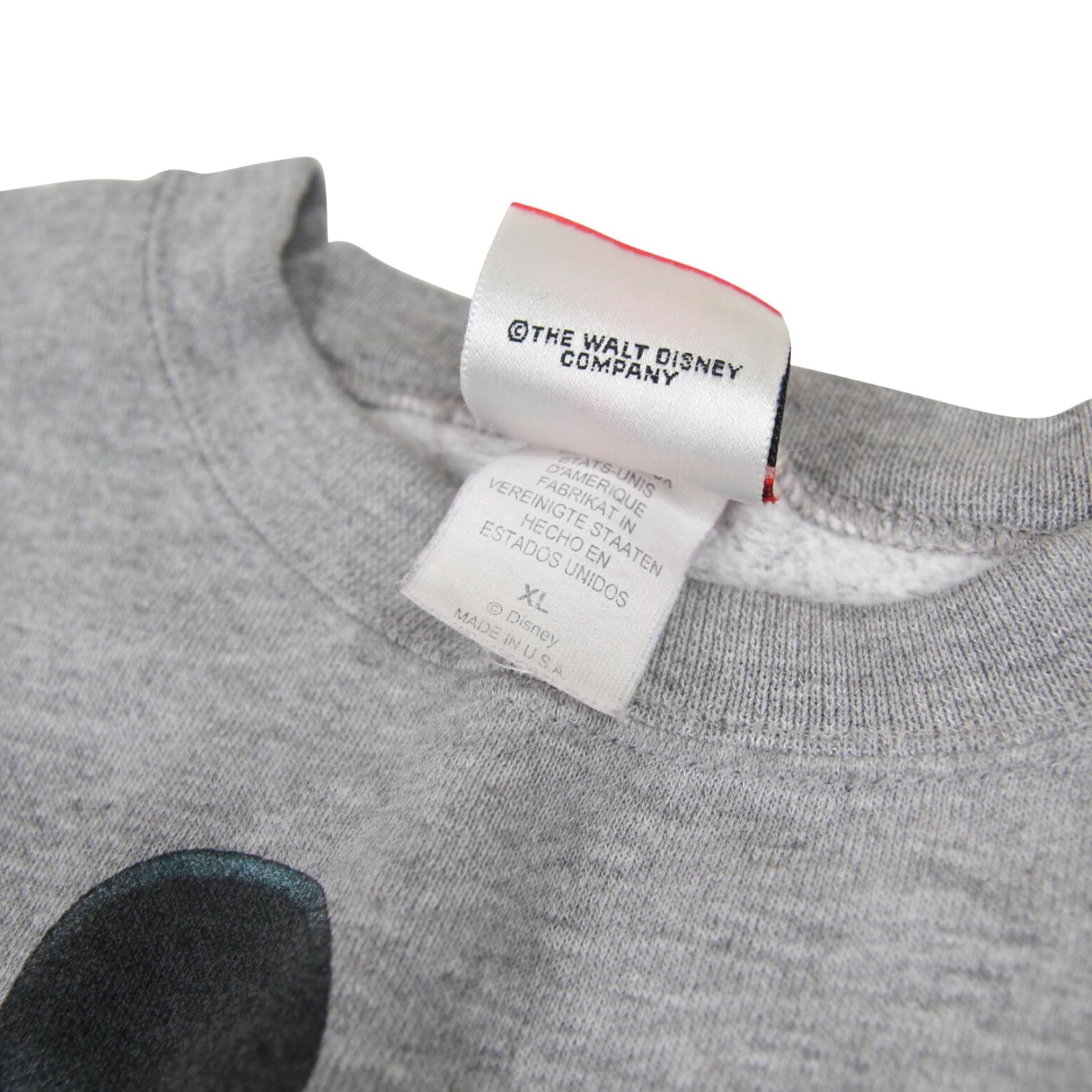 Disney VINTAGE Disney Mickey Mouse Mens XL Graphic Sweatshirt USA Made 90s Grey Size US XL / EU 56 / 4 - 5 Thumbnail
