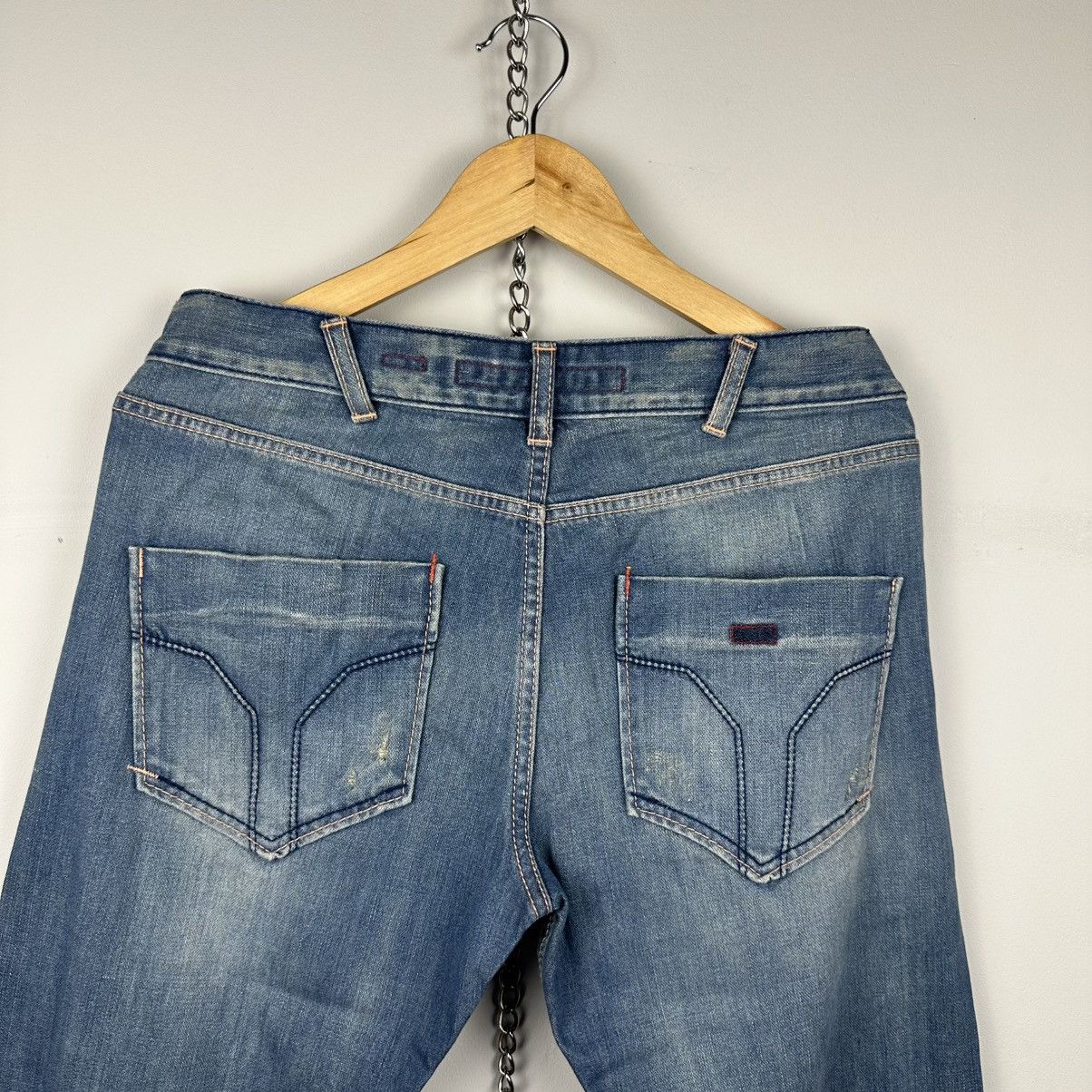 Vintage !NWT! Vintage Rare Miss Sixty Buckle Belt Jeans Size US 28 / EU 44 - 18 Thumbnail