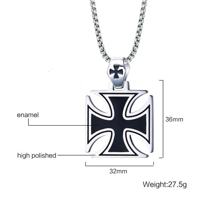 Other Templar Cross Pendant Necklace Size ONE SIZE - 5 Thumbnail
