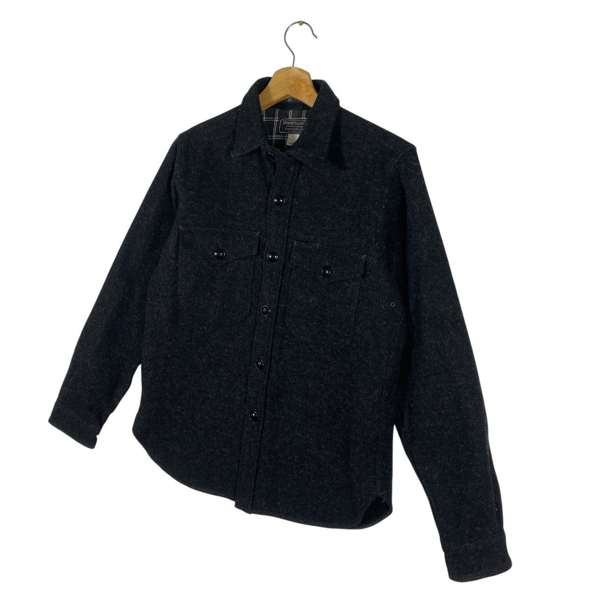 J.S. Homestead Journal Standard Homestead&co Shirt Wool S Size Black Colour Size US S / EU 44-46 / 1 - 2 Thumbnail