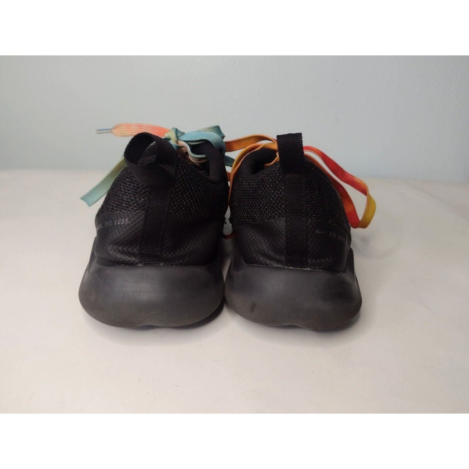 Nike Nike Flex Mens Athletic Sneakers Sz 9.5 Black Rainbow Runnin Size US 9.5 / EU 42-43 - 5 Thumbnail