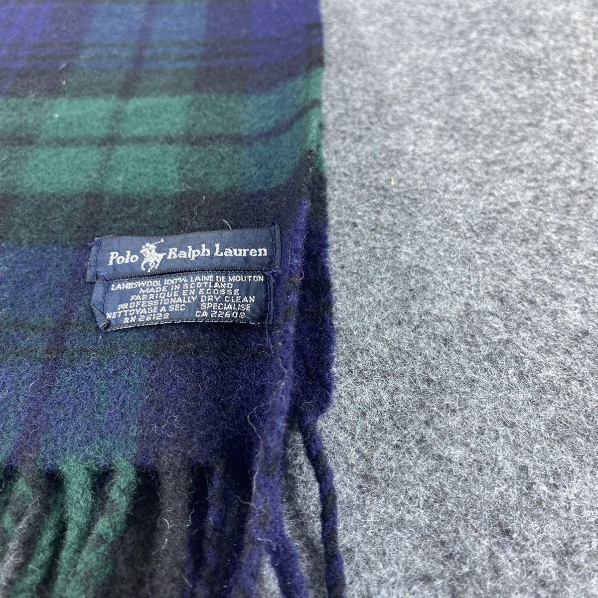 Polo Ralph Lauren × Vintage Polo Ralph Lauren Scarf # D572 # Muffler # Neckwear Size ONE SIZE - 5 Thumbnail