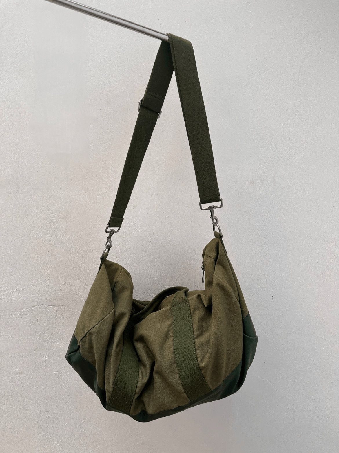 Yohji Yamamoto Yohji Yamamoto Mandarina Canvas Gym Bag-2507 Size ONE SIZE - 1 Thumbnail