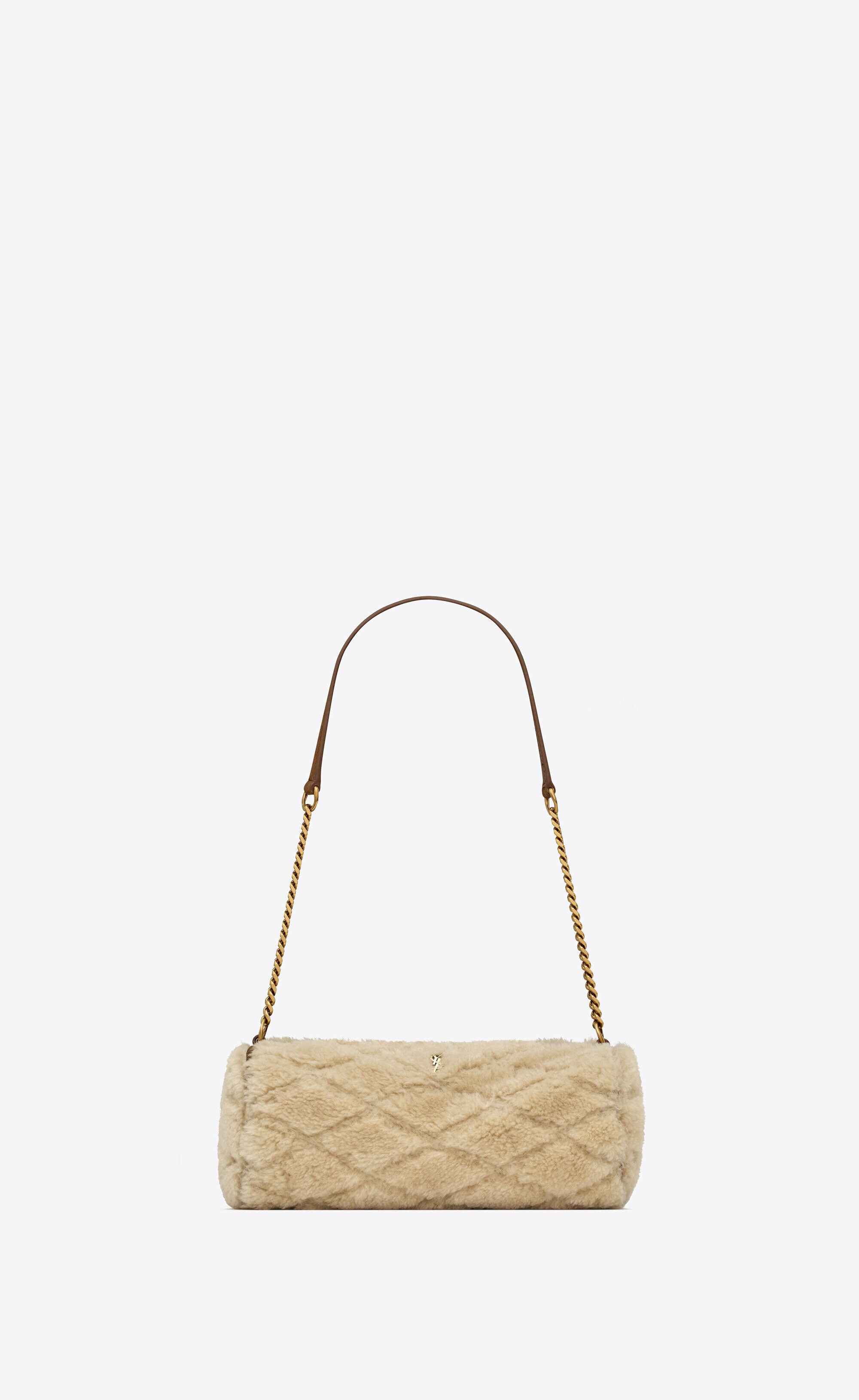 Saint Laurent Paris o1s1wg110225 Size: OS / 699703 Sade Mini Tube Bag in Beige Size ONE SIZE - 1 Thumbnail