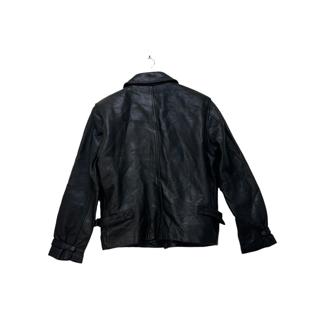Japanese Brand × Vintage Vintage Wind Armor Cowhide Leather Jacket Size US M / EU 48-50 / 2 - 2 Thumbnail