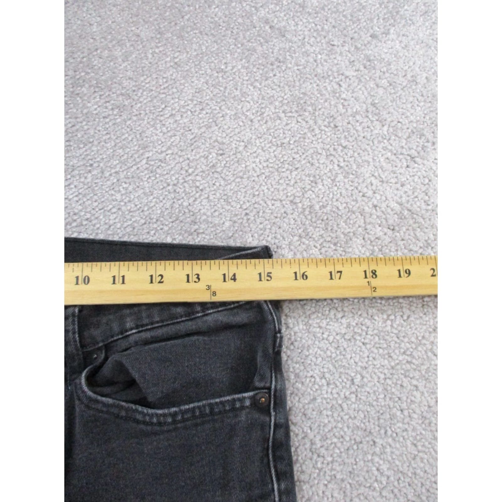 Everlane Everlane Jeans Mens 32X30 Dark Gray Denim Slim Fit Straight Regular Mens Size US 32 / EU 48 - 7 Thumbnail