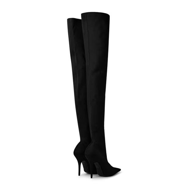 Balenciaga o1g2r1mq0924 Boots in Black Size US 7 / IT 37 - 4 Thumbnail