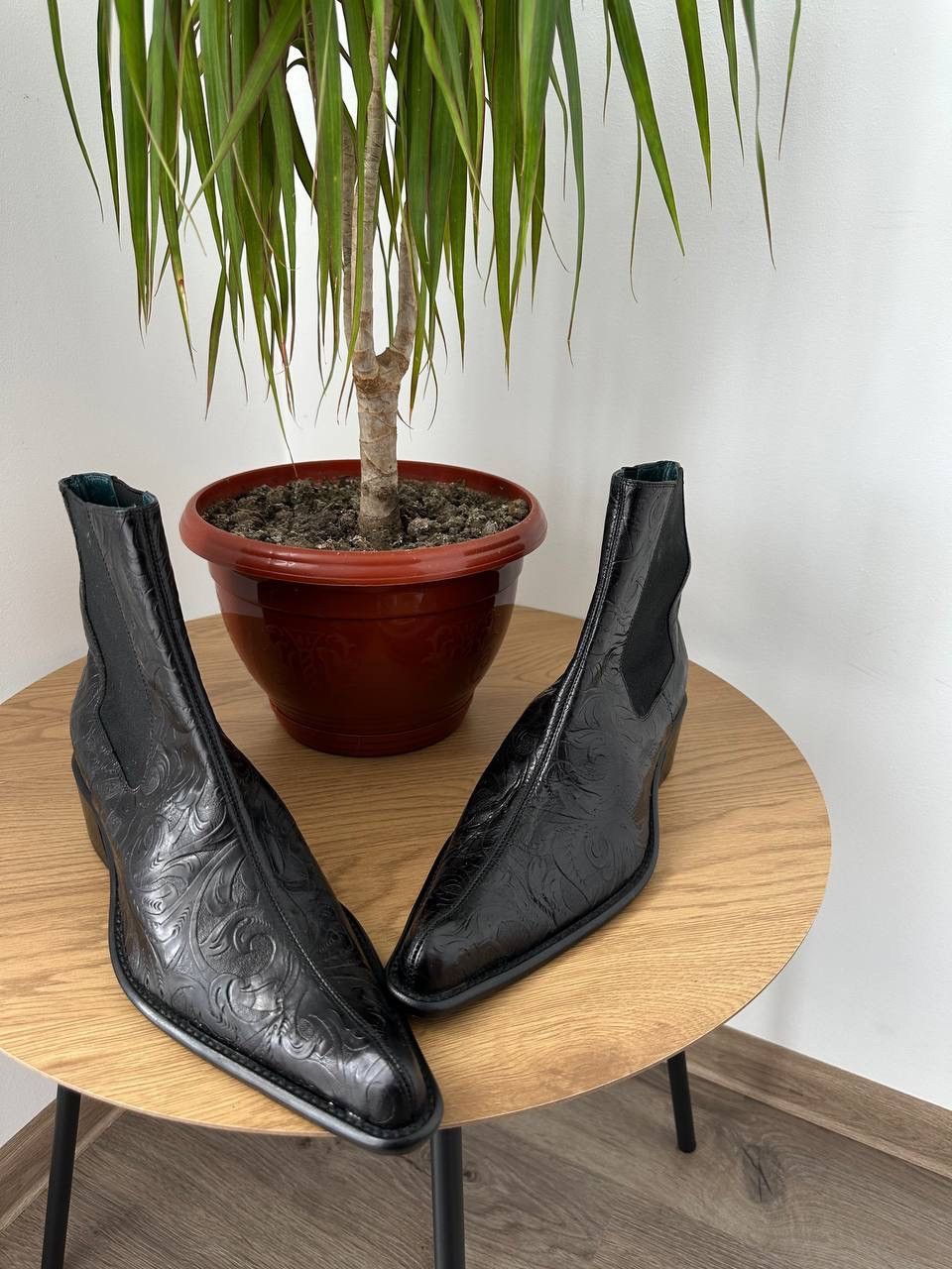 Japanese Brand × Vintage Vintage Japanese Coccinelle Kozak Men’s Black Boots Size US 7 / EU 40 - 5 Thumbnail