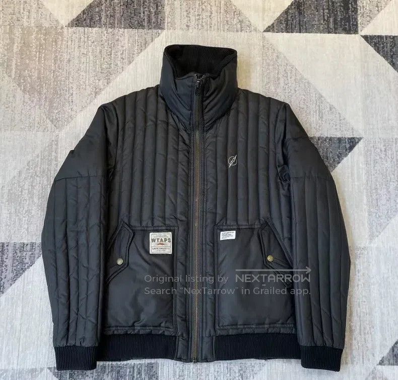 Wtaps Wtaps Letter Embroidered Down Jacket Size US M / EU 48-50 / 2 - 1 Thumbnail