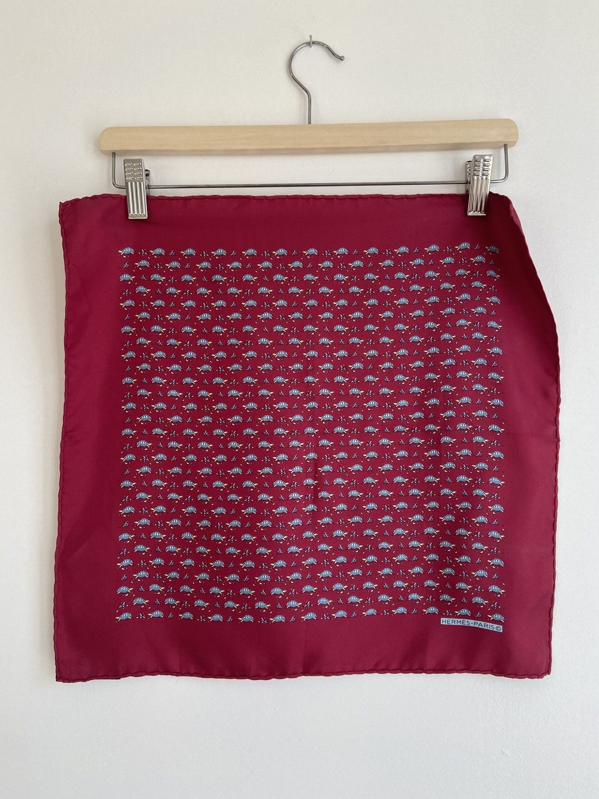 Hermès Silk Pocket Square
