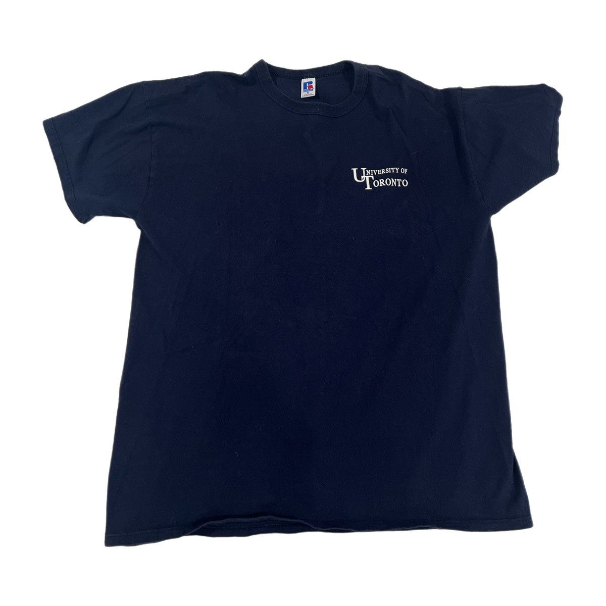Russell Athletic × Vintage Vintage Russell Athletics University of Toronto T-Shirt Size US XL / EU 56 / 4 - 2 Thumbnail