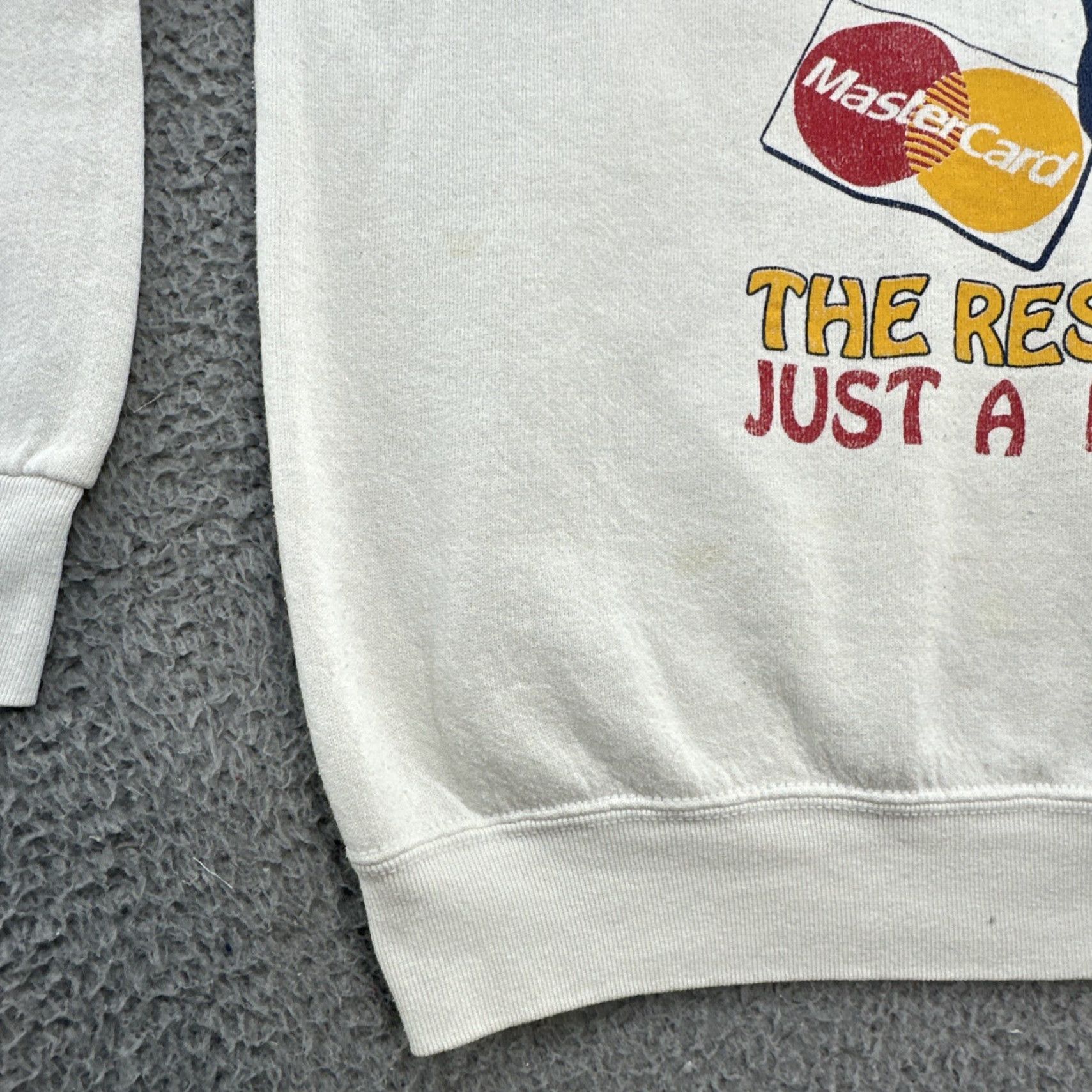Fruit Of The Loom VINTAGE Fruit of the Loom Sweatshirt Crewneck XL Yellow Logo Graphic Print Money USA 80s 90s Classic Pullover Men Size US XL / EU 56 / 4 - 5 Thumbnail