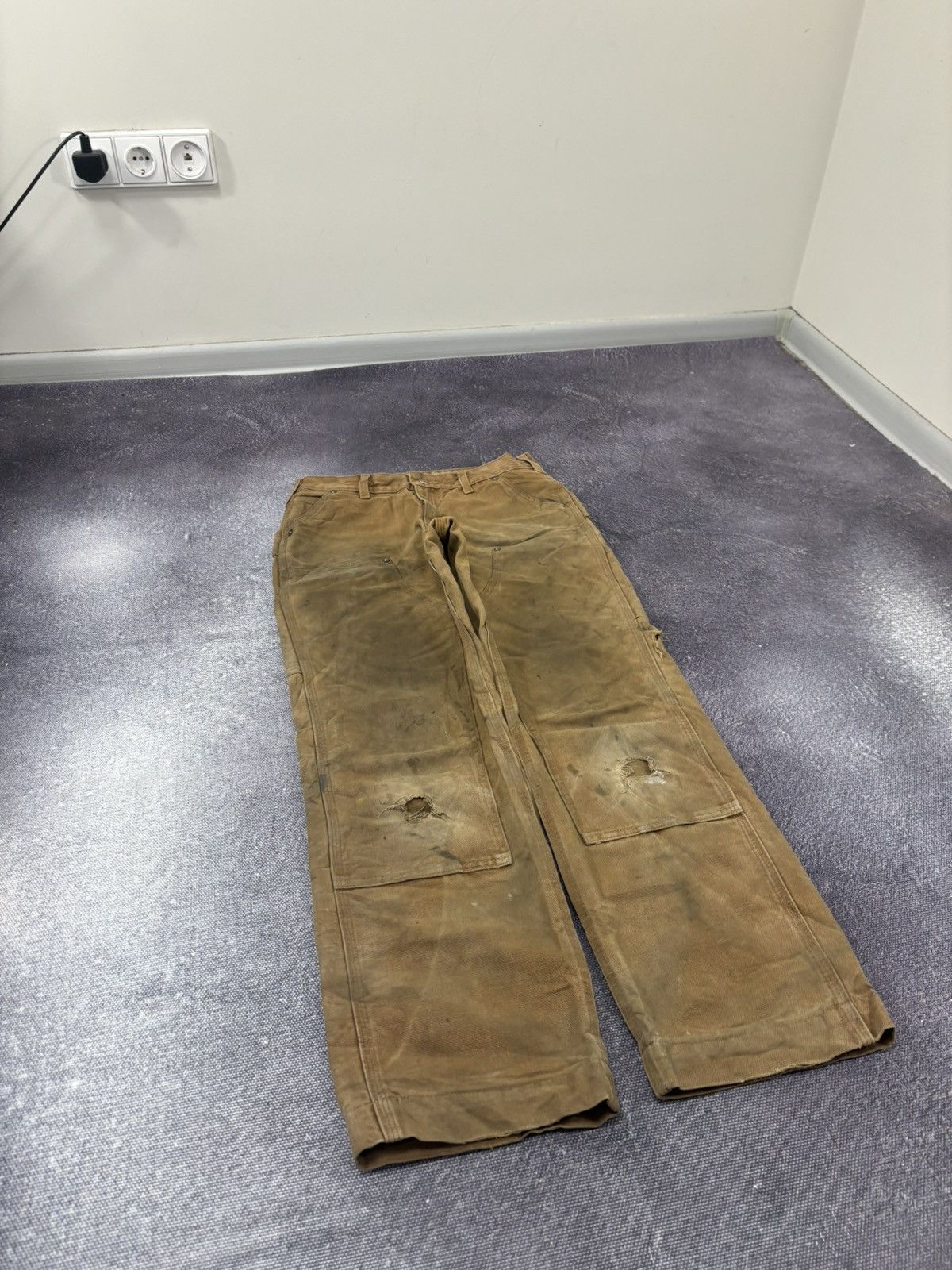 Carhartt Vintage Carhartt Double Knee USA Distressed Hype Pants Jeans Size US 30 / EU 46 - 4 Thumbnail