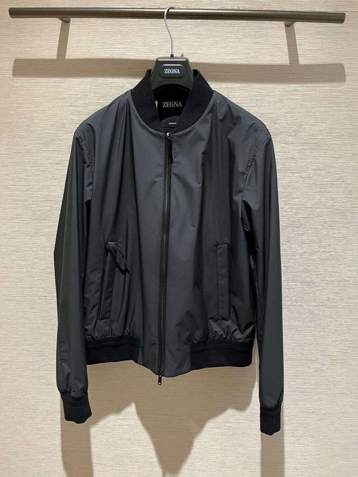 Ermenegildo Zegna o1s1rm0325 RUXT35A8 Bomber Jacket in Black Size US M / EU 48-50 / 2 - 1 Preview