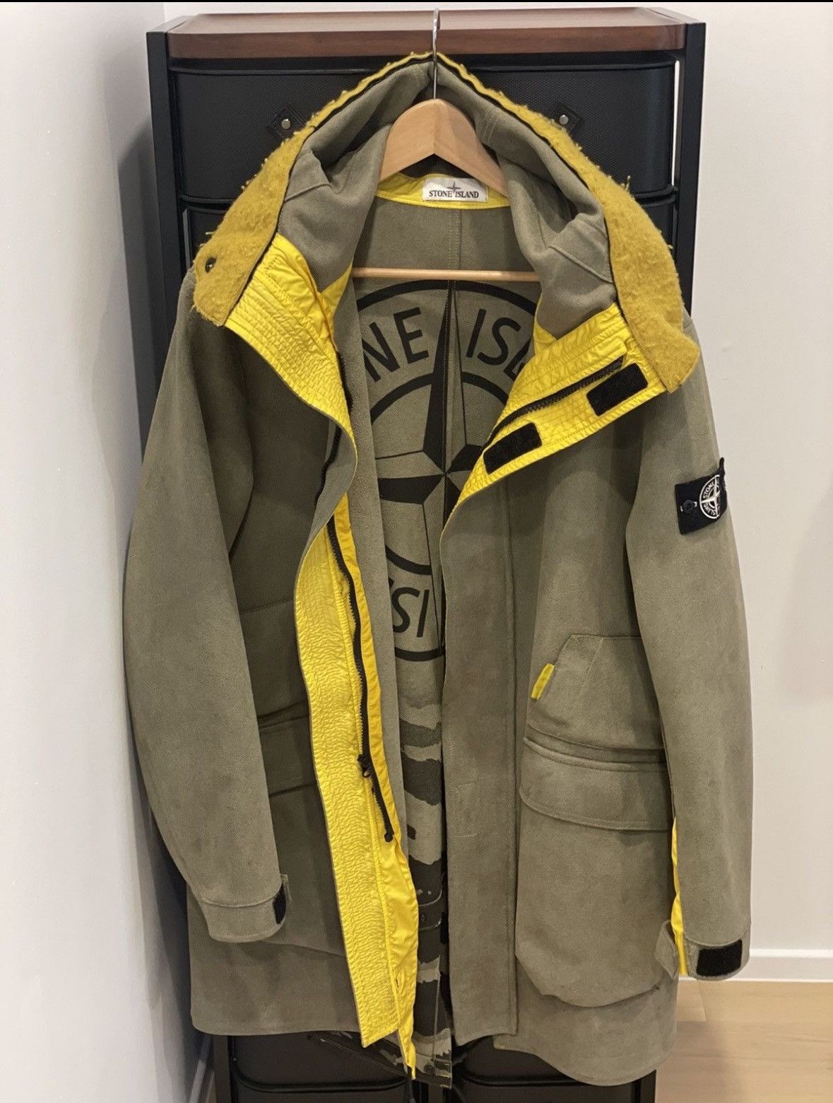 Stone Island Stone Island 71229 Man Made Suede-TC Parka Size US M / EU 48-50 / 2 - 3 Thumbnail