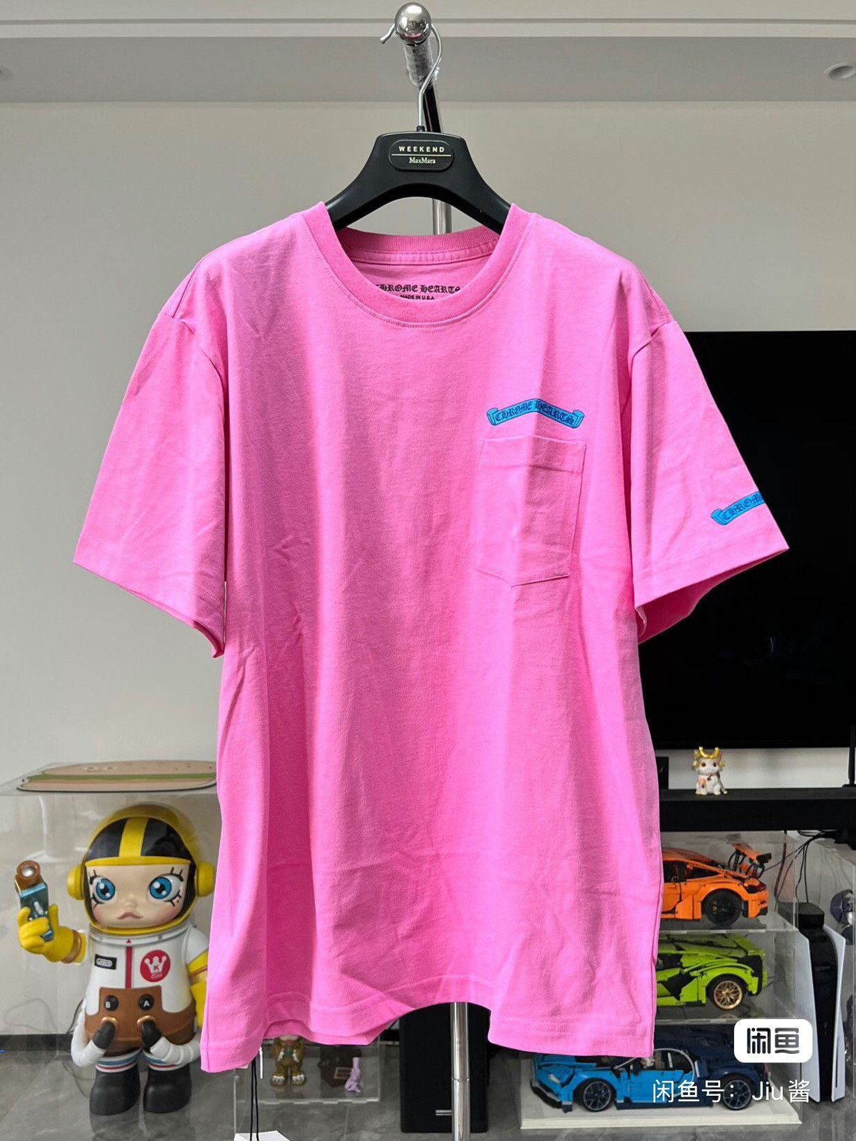 Chrome Hearts chrome hearts pink short sleeve t-shirt. Size US XL / EU 56 / 4 - 2 Thumbnail