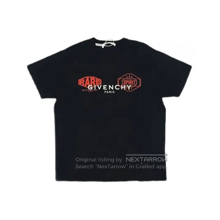 Givenchy Givenchy Men's Logo Print Short Sleeve T-shirt. Size US L / EU 52-54 / 3 - 2 Thumbnail