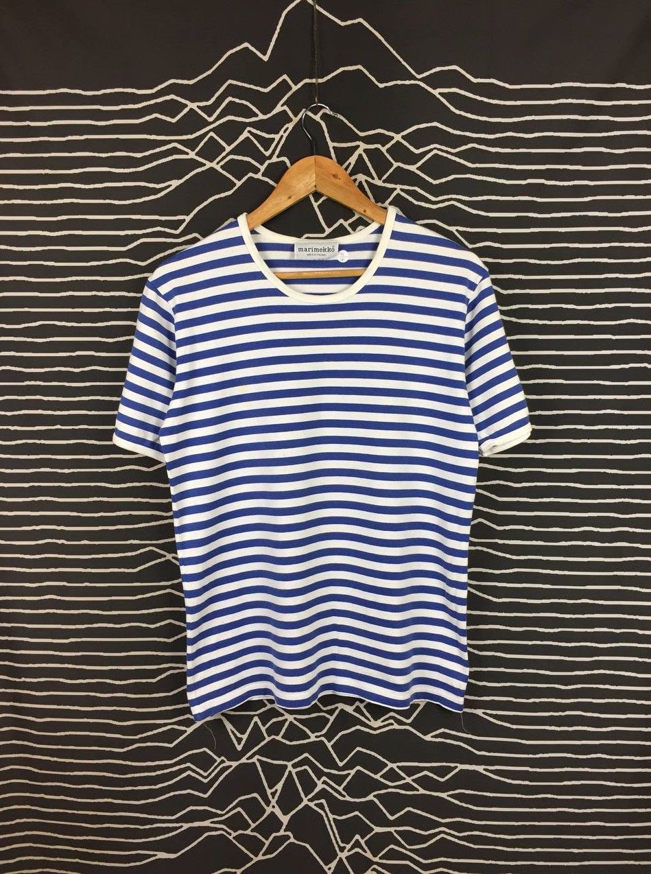 Marimekko Marimekko Made In Finland Nautical Breton Stripe Tee Size US M / EU 48-50 / 2 - 2 Thumbnail