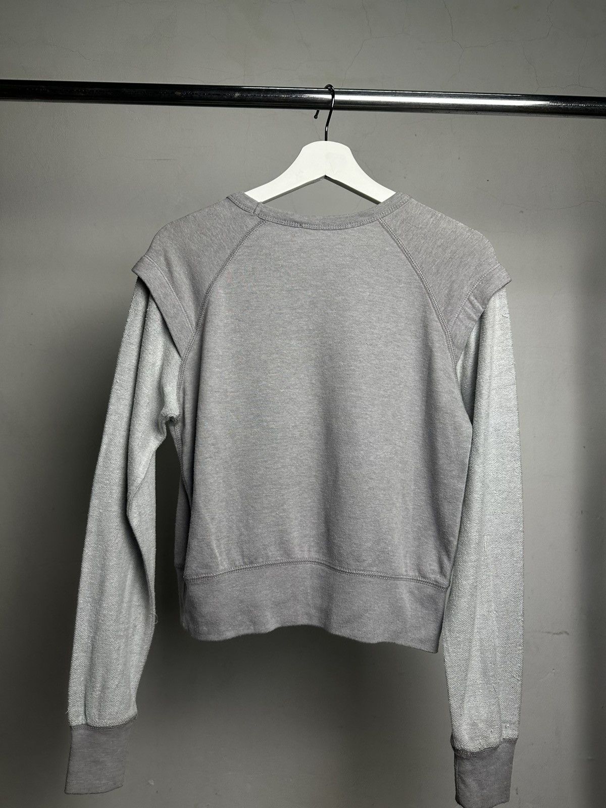 Alexander Wang Alexander Wang Terry Cloth Fabric Sleeve Sweatshirt Size US M / EU 48-50 / 2 - 2 Thumbnail