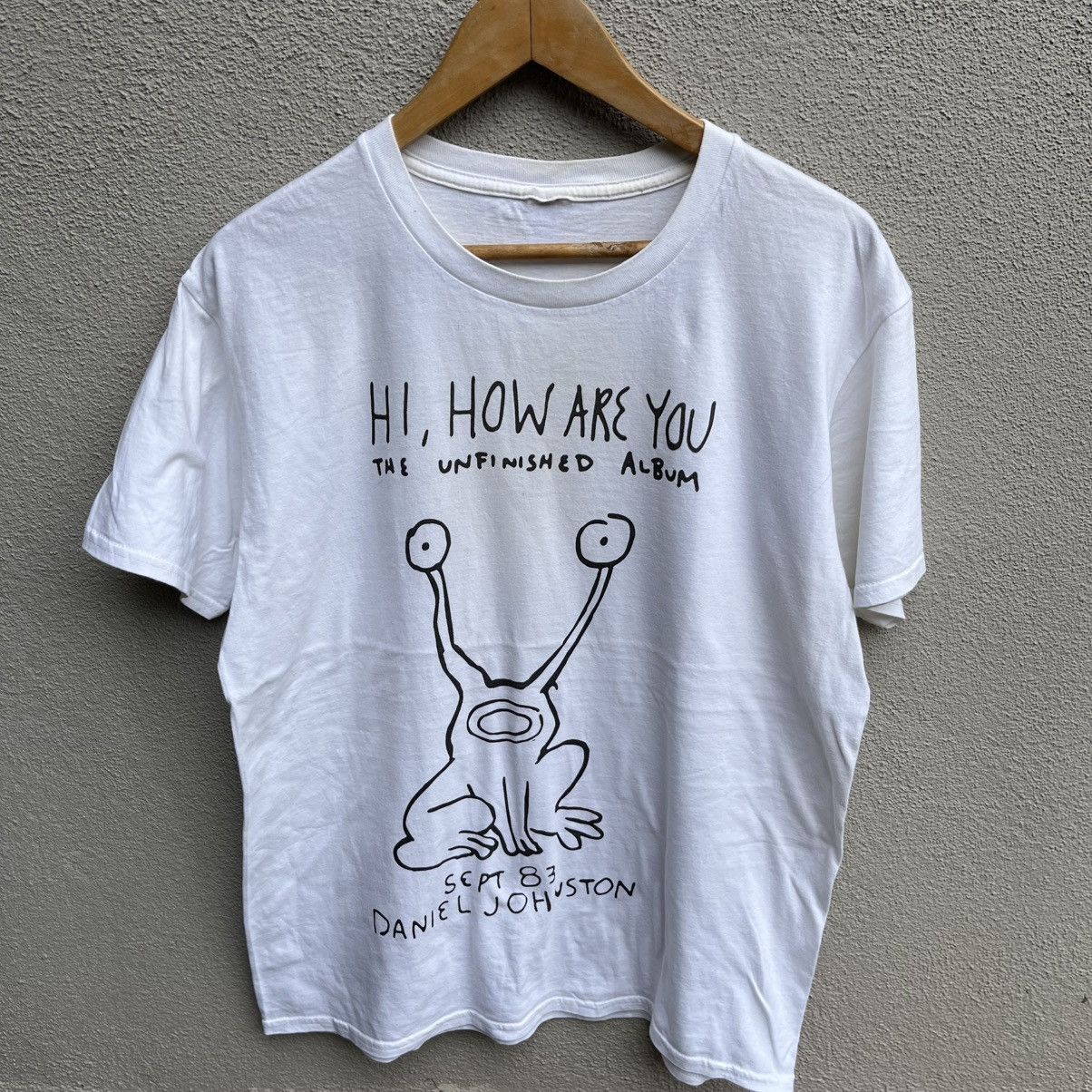 Band Tees DANIEL JOHNSTON art tee kurt cobain Size US M / EU 48-50 / 2 - 2 Thumbnail