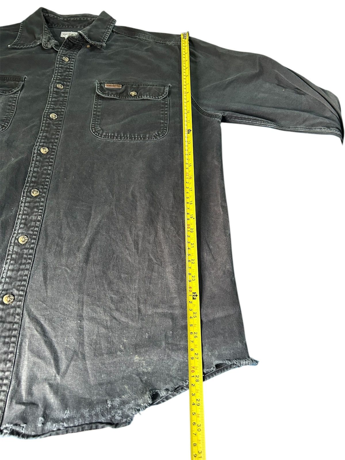 Carhartt Vintage Distressed Carhartt workshirt Size US L / EU 52-54 / 3 - 4 Thumbnail