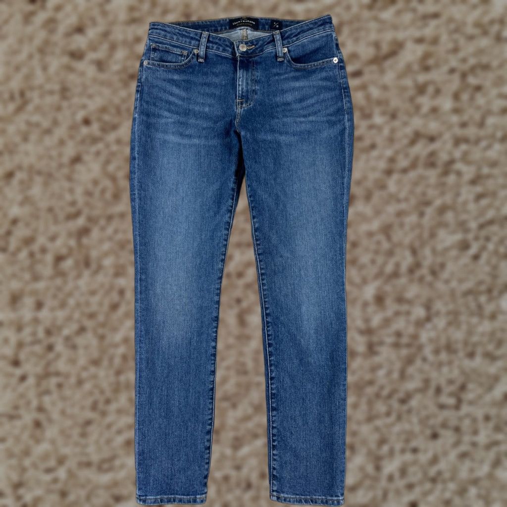 Lucky Brand Lucky Brand Jeans Women 2 Blue Denim Bridget Skinny Cotton Blend 25x27 Size 26" / US 2 / IT 38 - 1 Thumbnail
