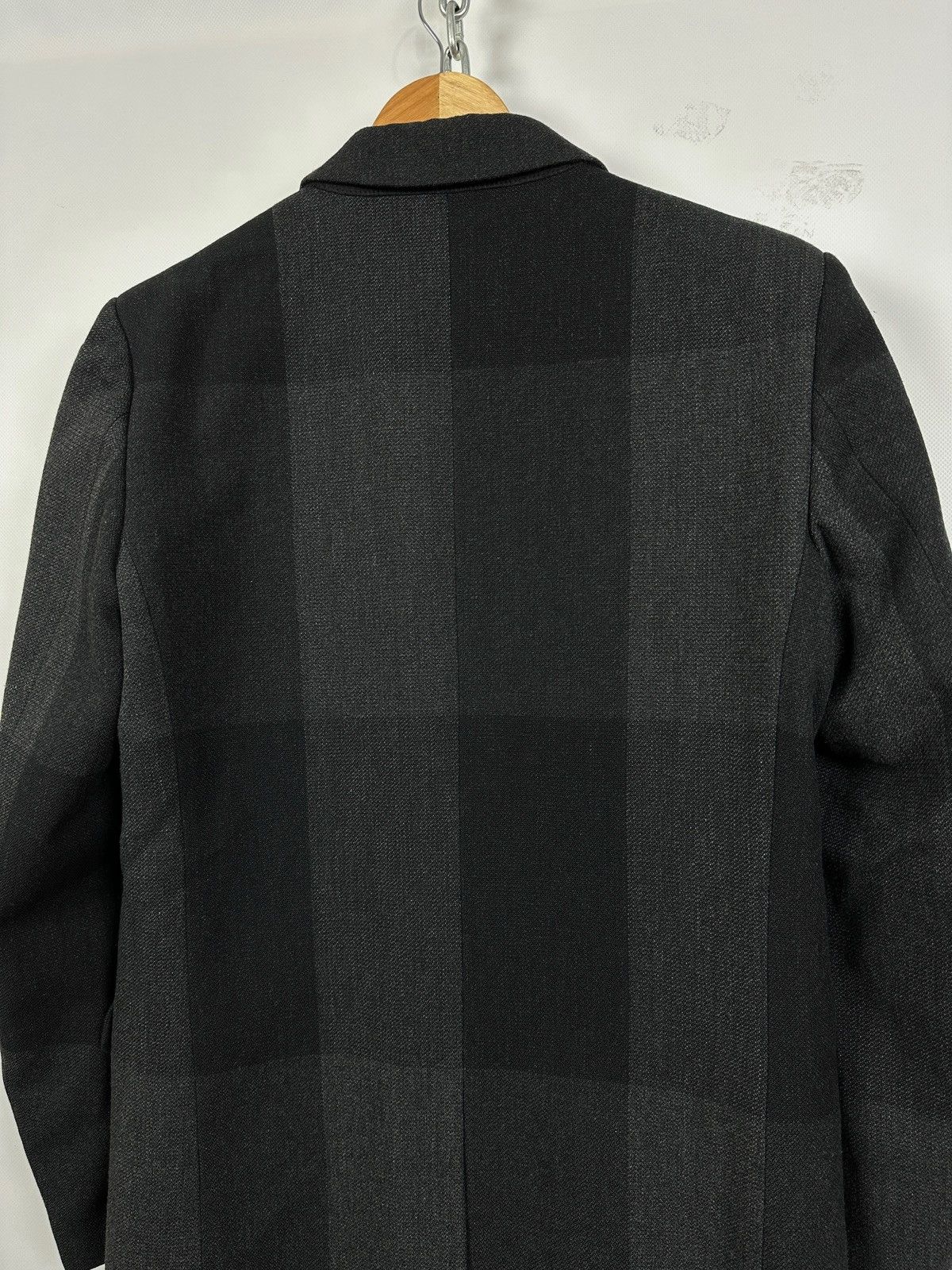 Diesel Black Gold Diesel Black Gold Wool Checkered Coat Jacket Size US M / EU 48-50 / 2 - 18 Thumbnail