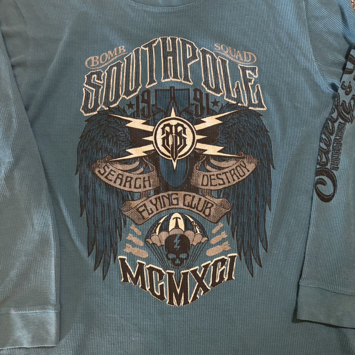 Southpole VINTAGE Retro SOUTHPOLE Thermal Size US XXL / EU 58 / 5 - 2 Thumbnail