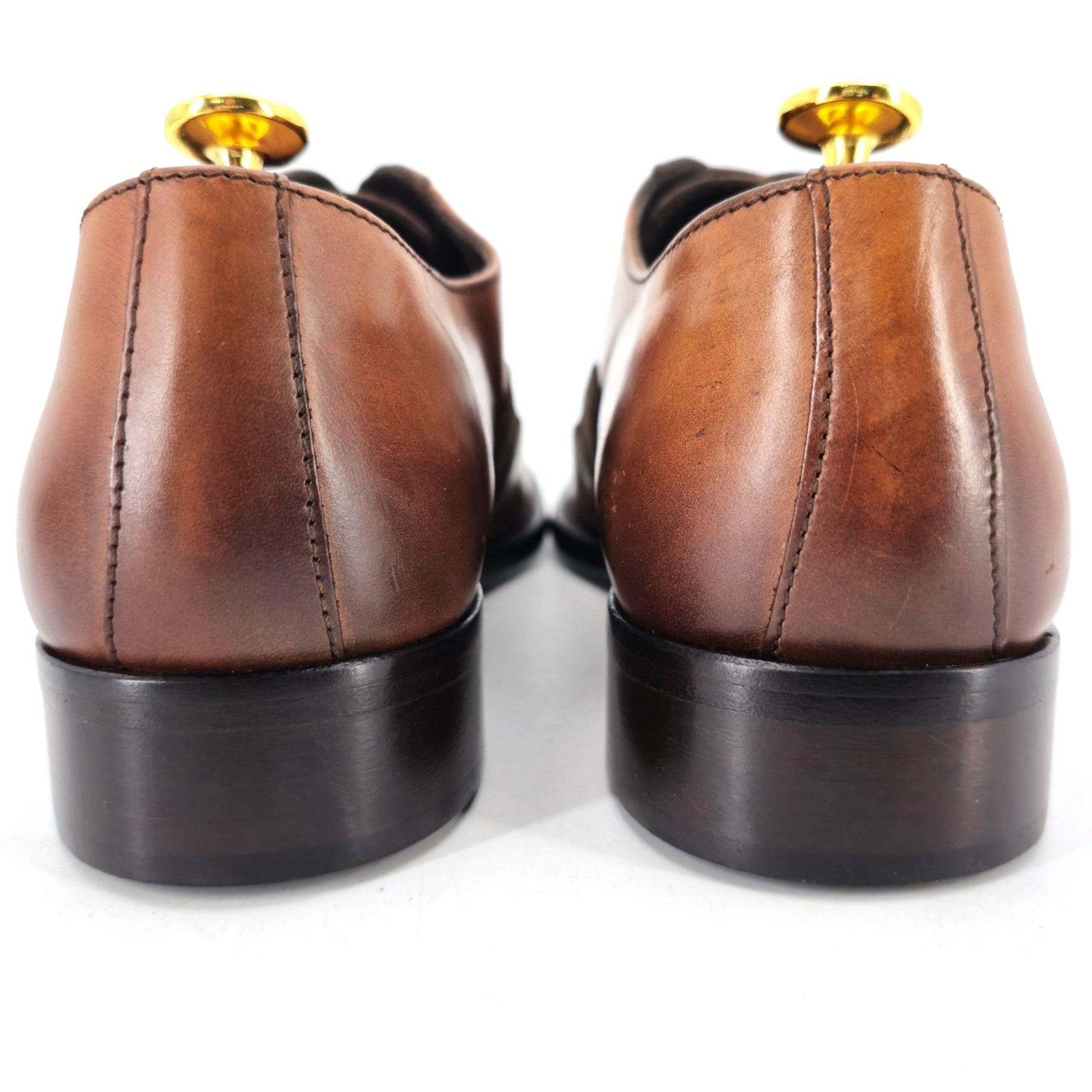 Bruno Magli New Bruno Magli Italy Brown Leather Suede Wingtip Oxfords 10 Size US 10 / EU 43 - 6 Thumbnail