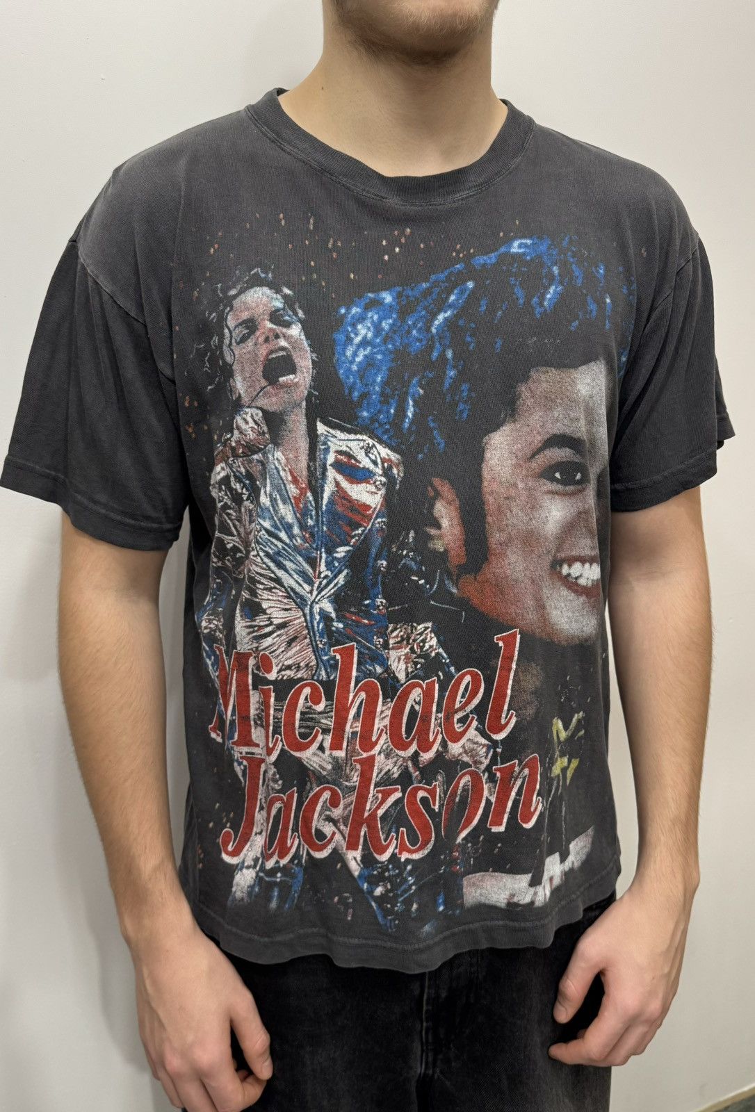 Band Tees × Michael Jackson × Vintage Michael Jackson 90s vintage rare Size US M / EU 48-50 / 2 - 1 Thumbnail