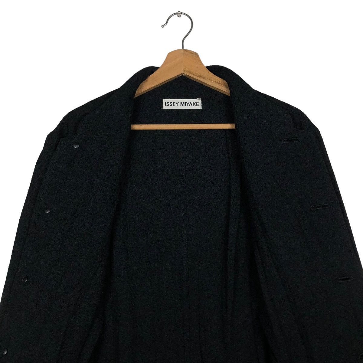 Issey Miyake 🔥RICH BLACK VINTAGE ISSEY MIYAKE JACKET MULTI POCKET CARGO Size US M / EU 48-50 / 2 - 16 Thumbnail
