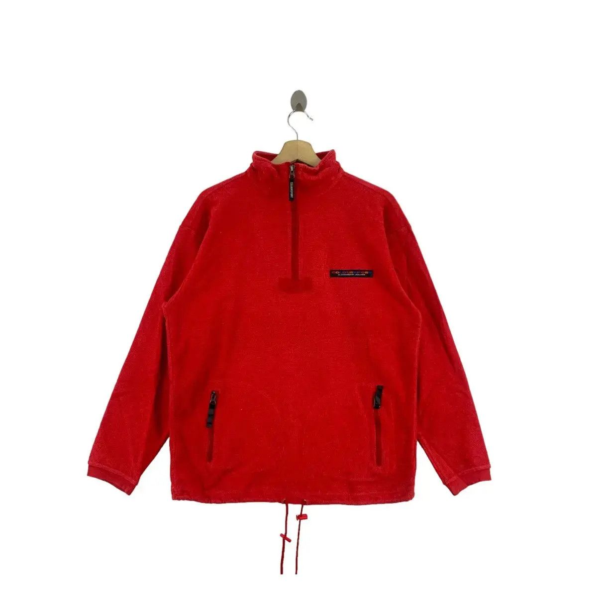 Alexander Julian Vtg ALEXANDER JULIAN COLOURS Half Zipper Sweater Size L / US 10 / IT 46 - 1 Thumbnail
