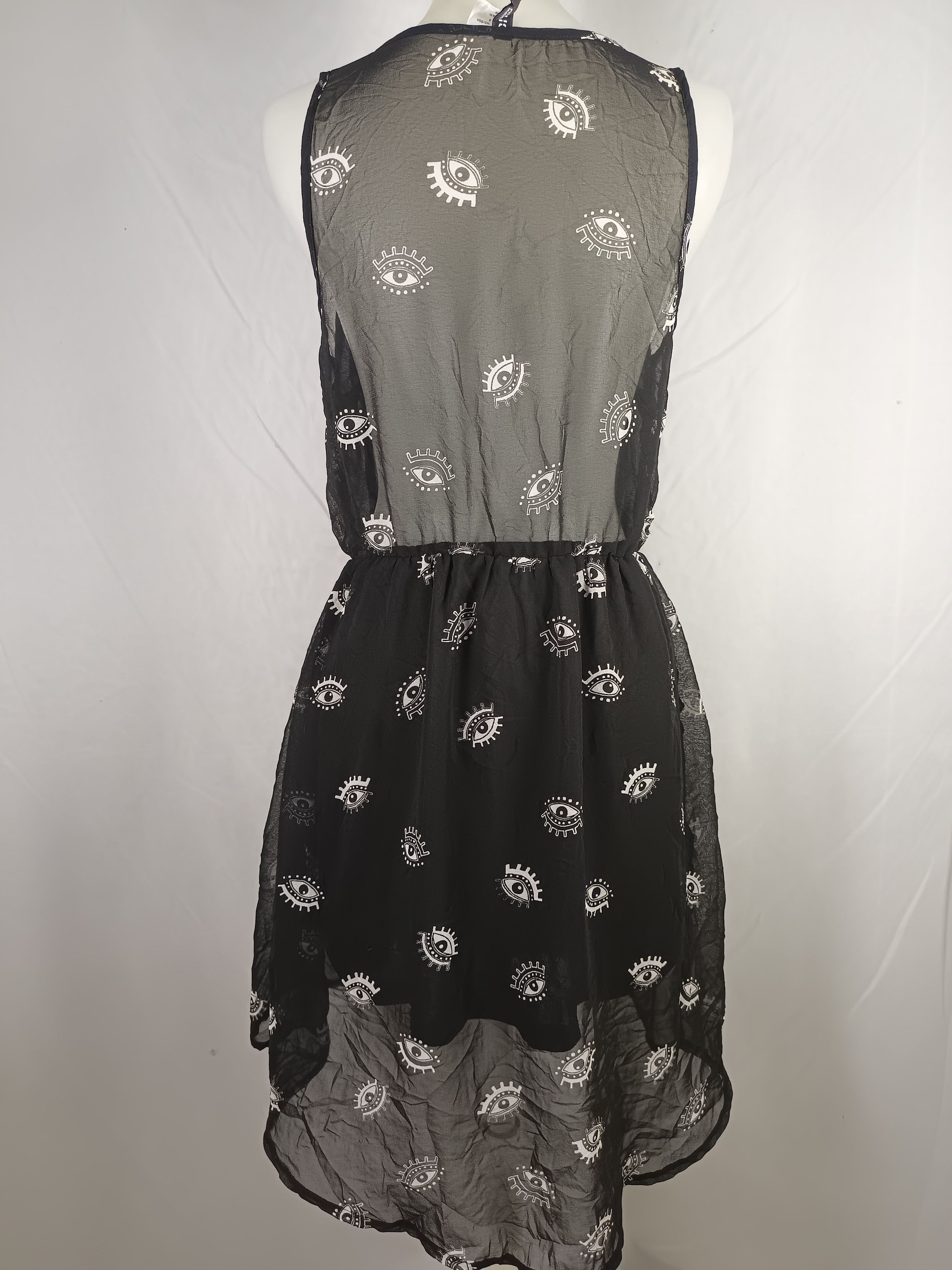 Divided × H&M × Japanese Brand H&M Divided Black All Seeing Eye Dress Sleeve less Size M / US 6-8 / IT 42-44 - 18 Thumbnail