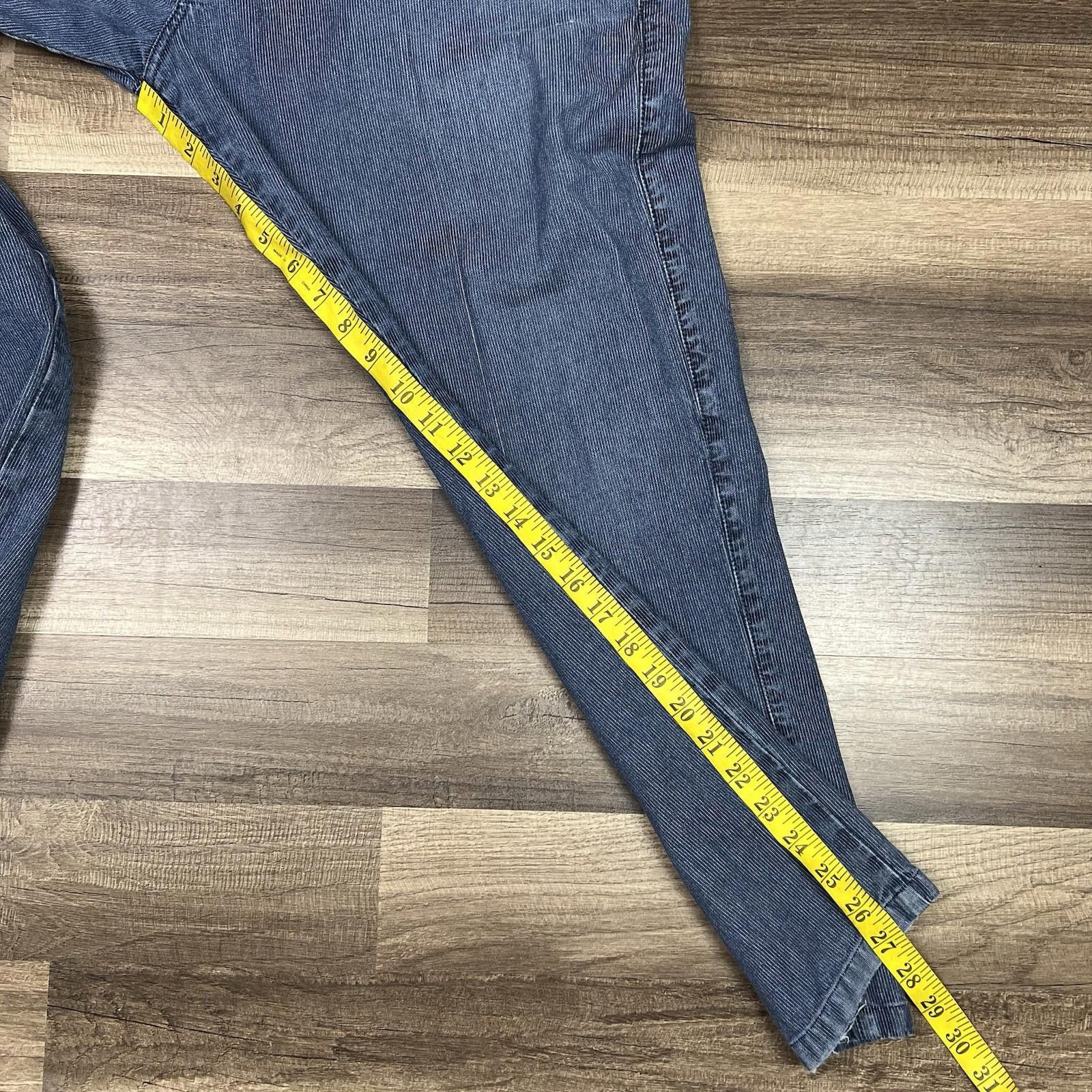 Ermenegildo Zegna Ermenegildo Zegna Jeans Sz 38 Made in Italy Striped 36x27 Size US 38 / EU 54 - 4 Thumbnail