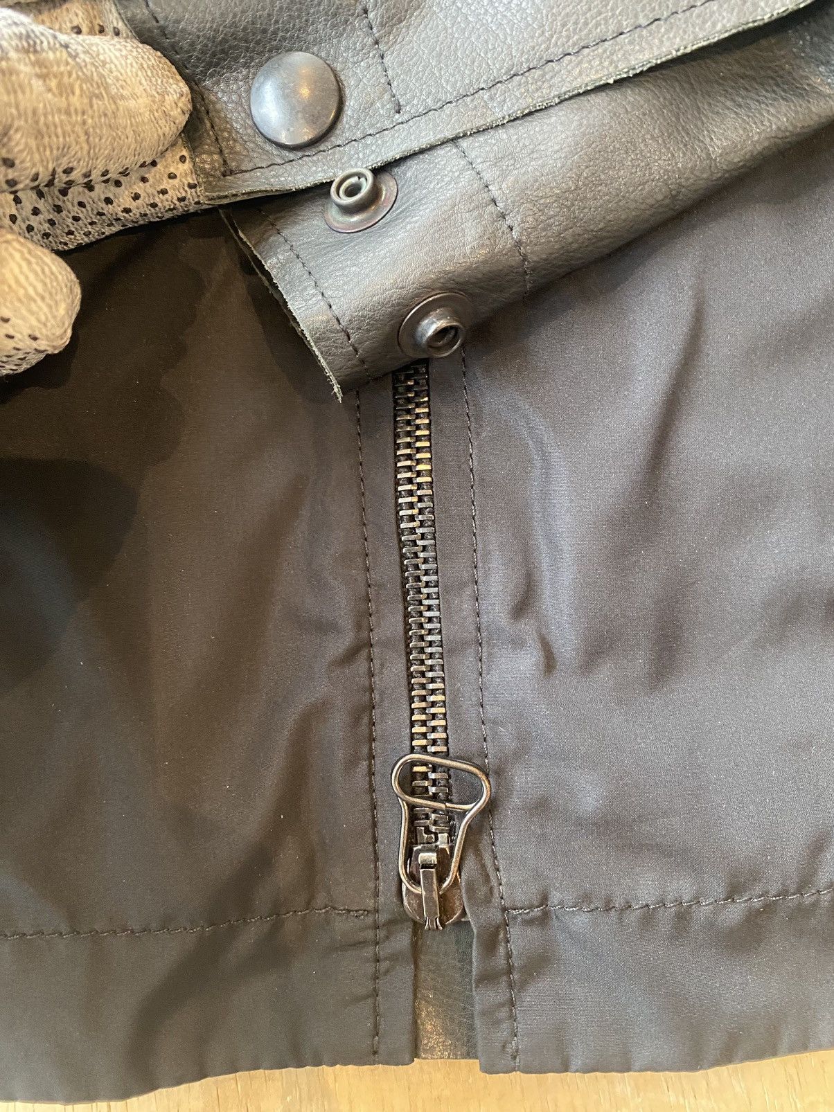 Lanvin LANVIN Leather Sleeves Windbreaker/Biker Size S Size US S / EU 44-46 / 1 - 3 Thumbnail