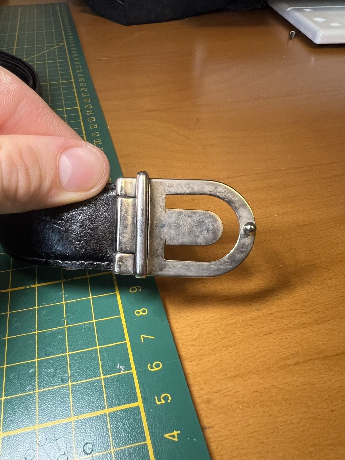 Giorgio Armani Vintage Georgio Armani reversible two-tone leather belt Size ONE SIZE - 5 Thumbnail