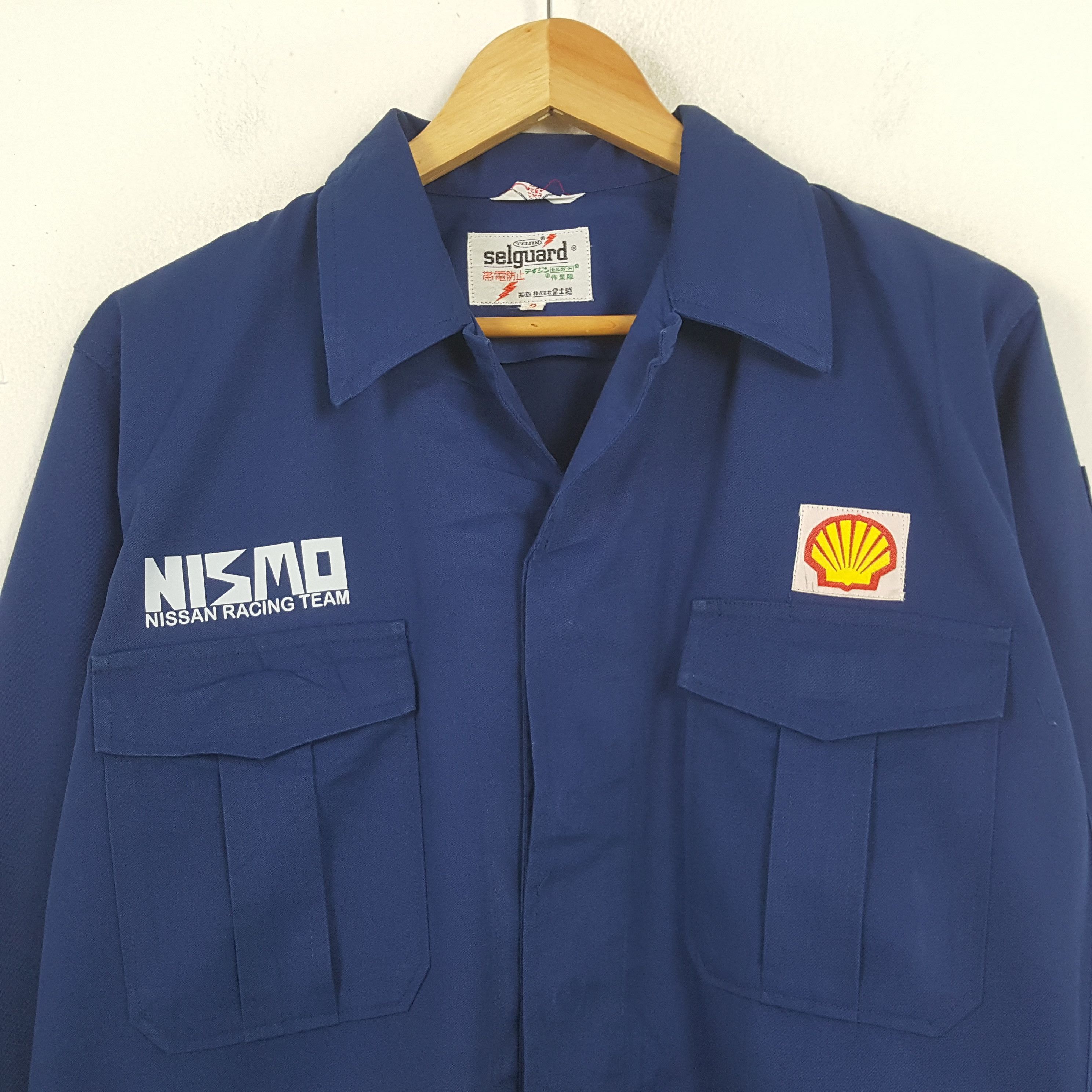 Japanese Brand × Vintage Vintage NISMO NISSAN Shell Racing Custom Jacket C290N30 Size US M / EU 48-50 / 2 - 4 Thumbnail