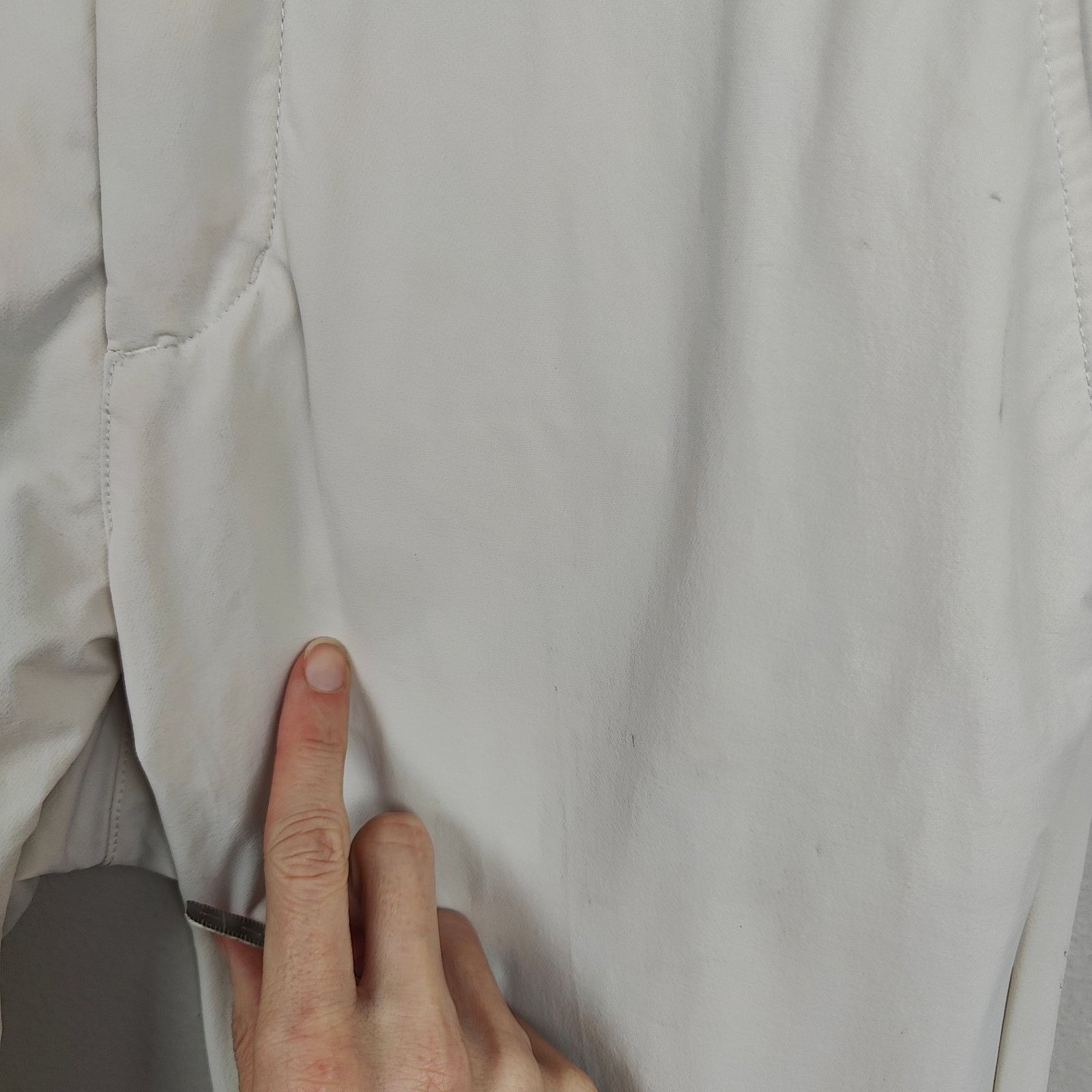 KJUS Kjus Ike Pants Mens 30x32 Tailored Tit White Stretch Golf Size US 30 / EU 46 - 7 Thumbnail