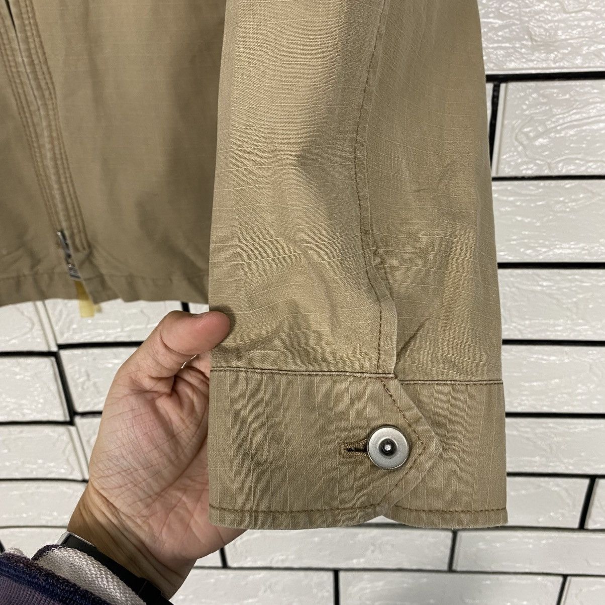 Japanese Brand 📌Vintage HBT Work Jacket AimOwesime Issey Miyake Size US M / EU 48-50 / 2 - 17 Thumbnail