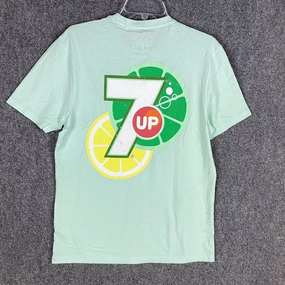 Other 7UP T-Shirt Men's Medium Short Sleeve NWT Adults Cotton M Size US M / EU 48-50 / 2 - 9 Thumbnail
