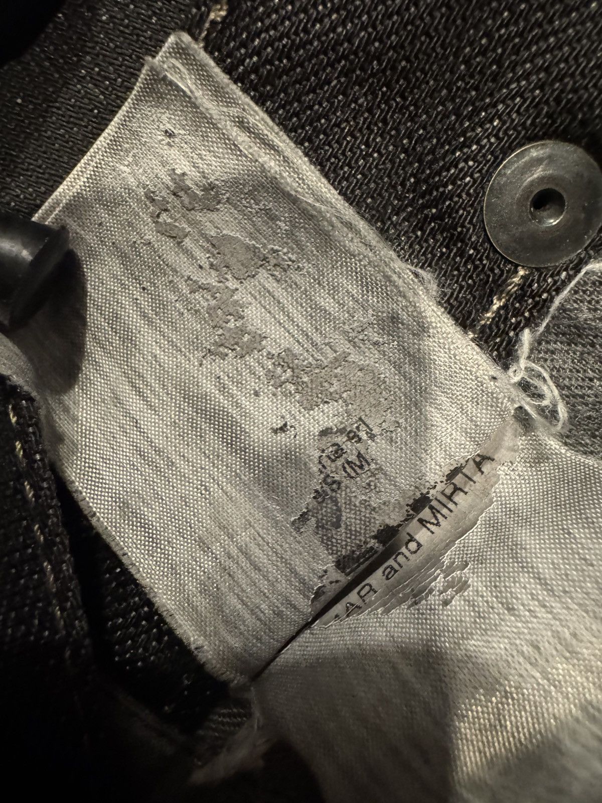 Rick Owens SS09 "Strutter" Banana Cut Denim Size US 28 / EU 44 - 7 Thumbnail