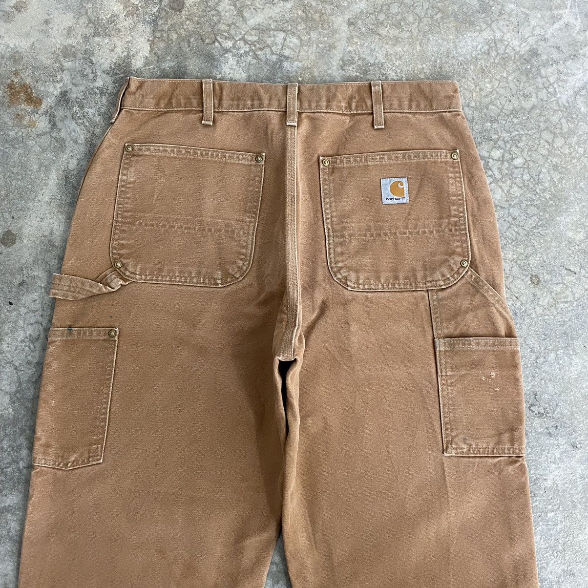 Carhartt Vintage Carhartt Double Knee Ripped Carpenter Work Pants Size US 33 - 19 Thumbnail