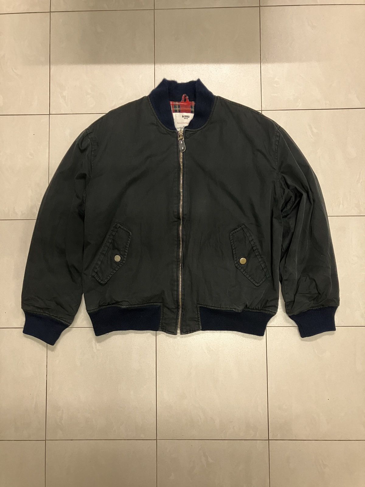 Kensho Abe Vintage Shinji Abe Designer Bomber Jacket Size US XL / EU 56 / 4 - 3 Thumbnail