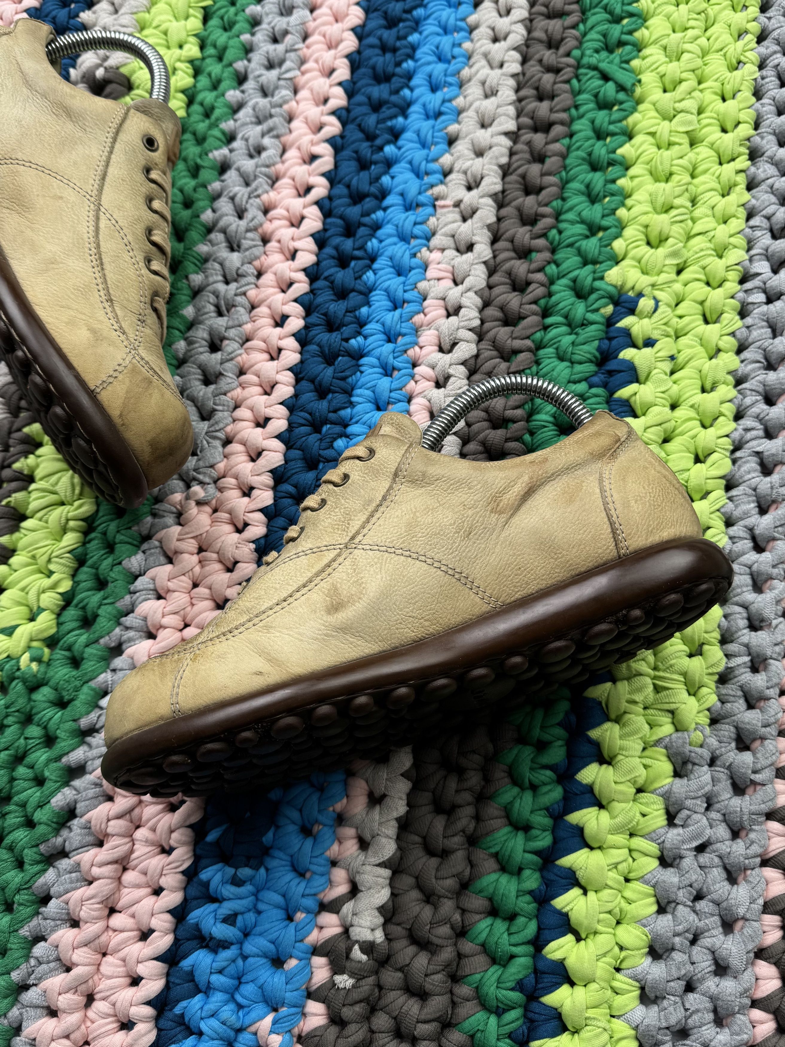Camper Camper Vintage Leather Faded Shoes (V69)(D10) Size US 7 / IT 37 - 6 Thumbnail
