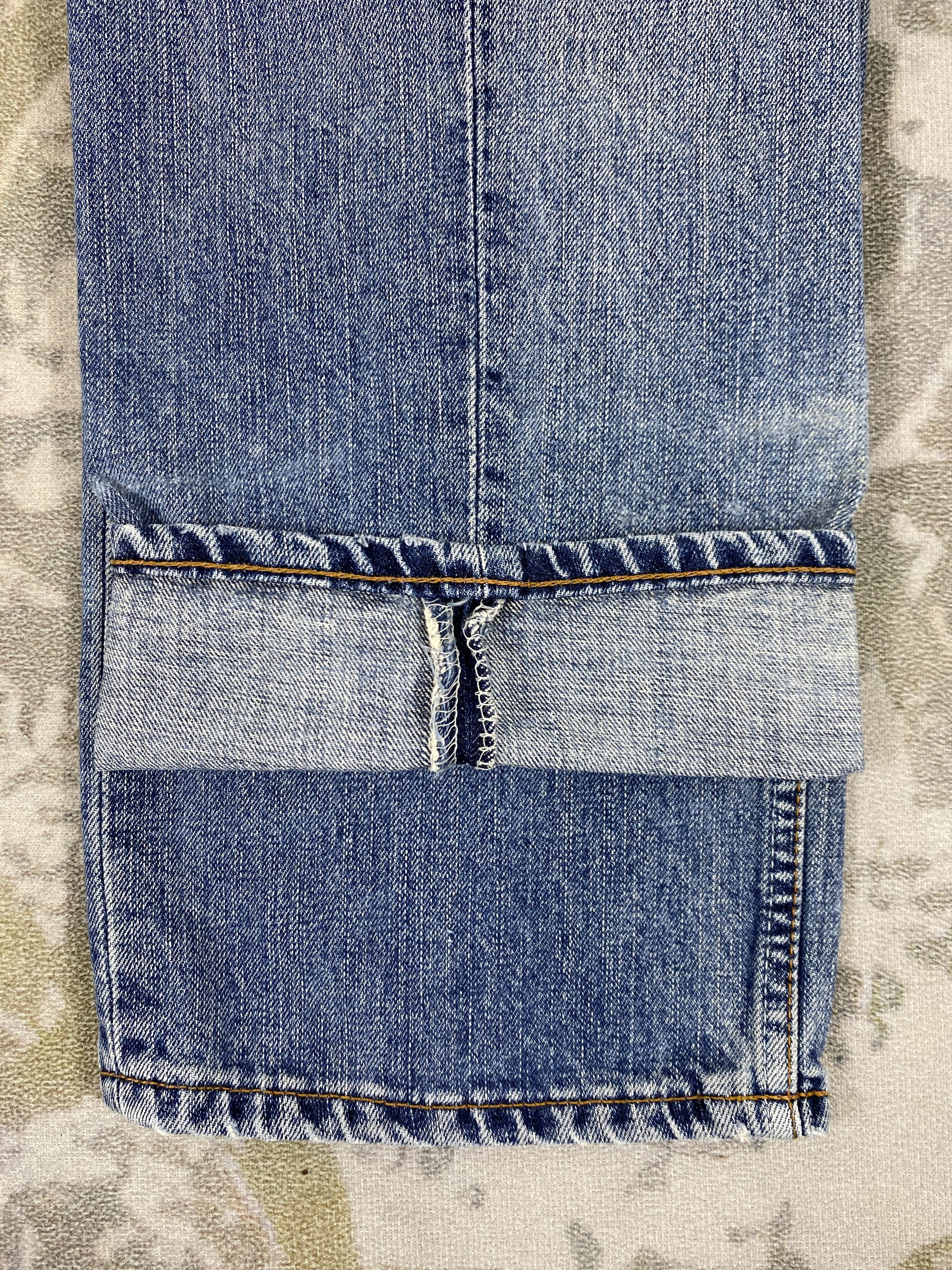 Levi's Distressed Blue Vintage Levi's 502 Jeans 34x34.5 - JN3564 Size US 34 / EU 50 - 12 Thumbnail